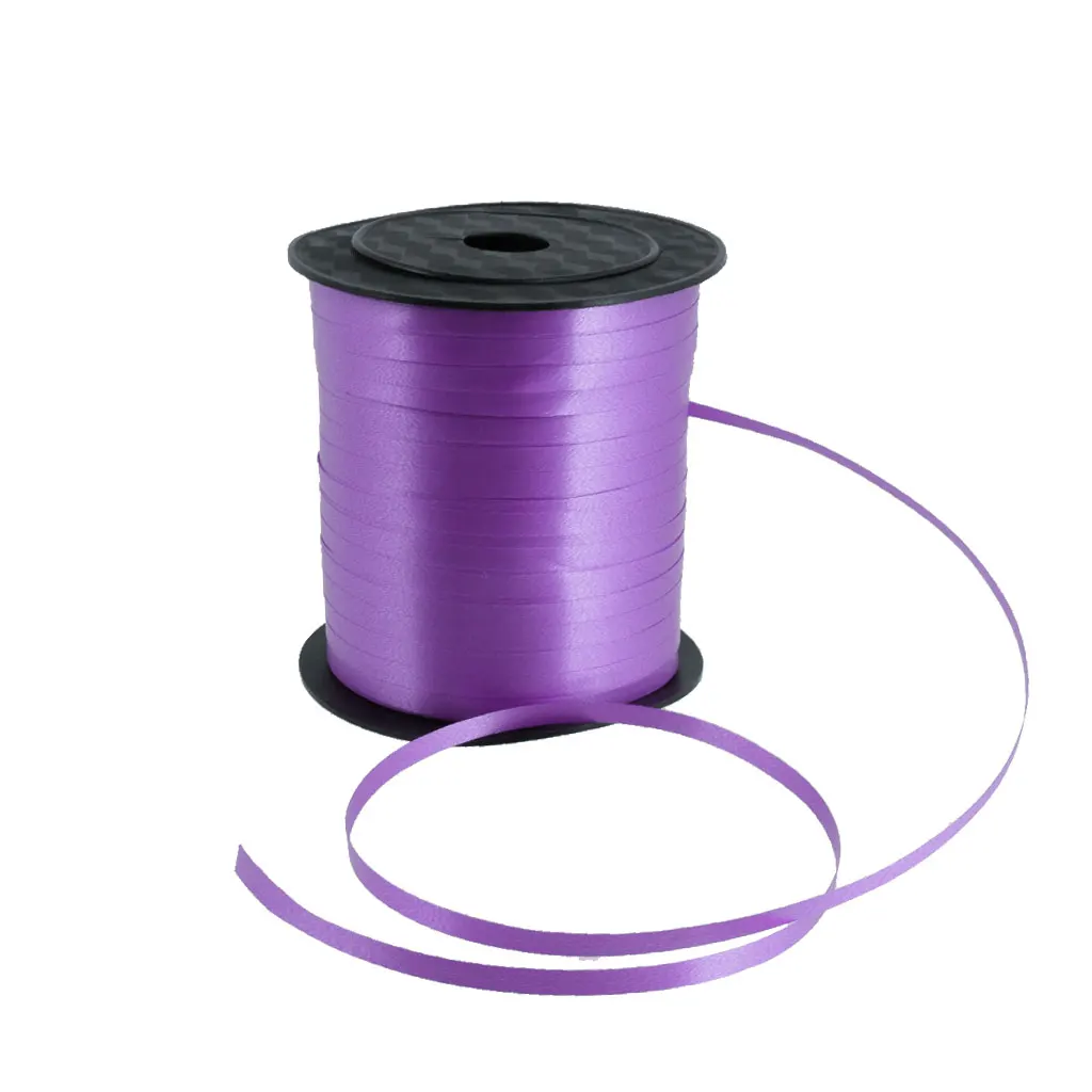 Light Purple 225 м цветной воздушный шар, лента для завивки, свадебные, Baloon Ribon, подарок на день рождения, ремесло, вечерние - Цвет: Light Purple