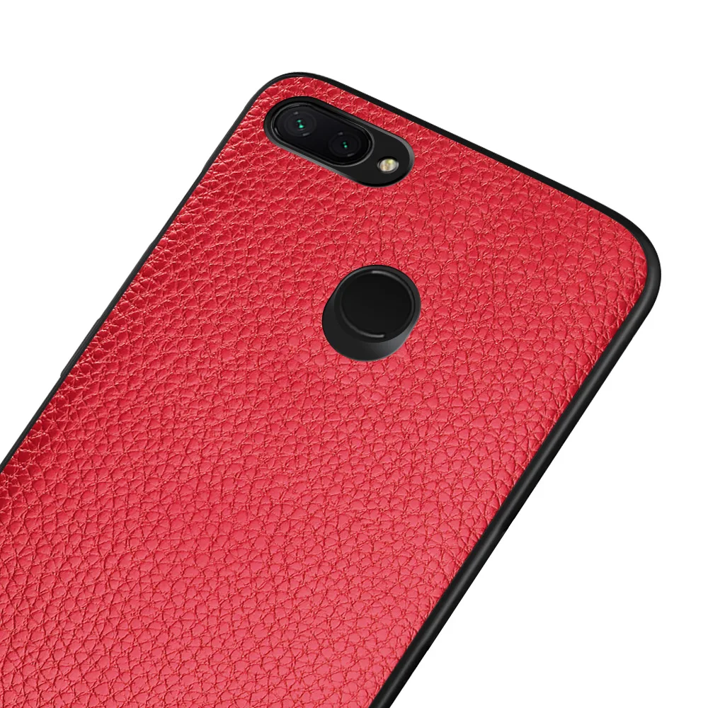 MOFi чехол для телефона для Xiaomi mi 8 Lite задняя крышка из искусственной кожи корпус для Xiaomi mi 8 Youth Conque для mi 8X Capa