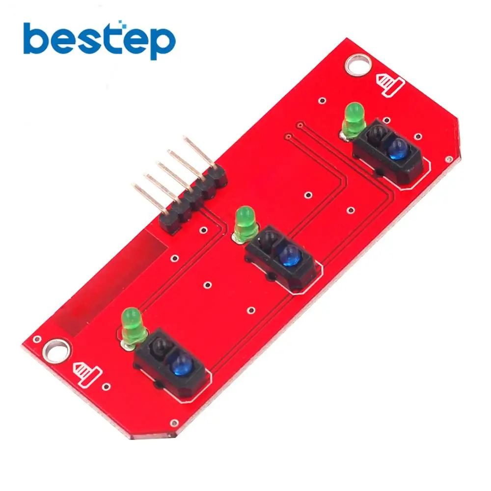 Трехосевой датчик TCRT5000 модуль для отслеживания дорог Линейный аксессуары