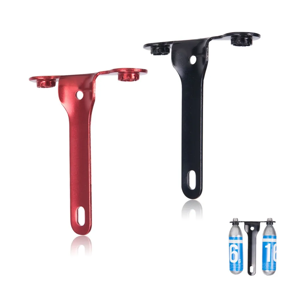 Bicycle CO2 Cartridge Holder MTB Portable Road Bike Water Bottle Mount Cage Lightweight Parts Cycling Outdoor Sports Accessories