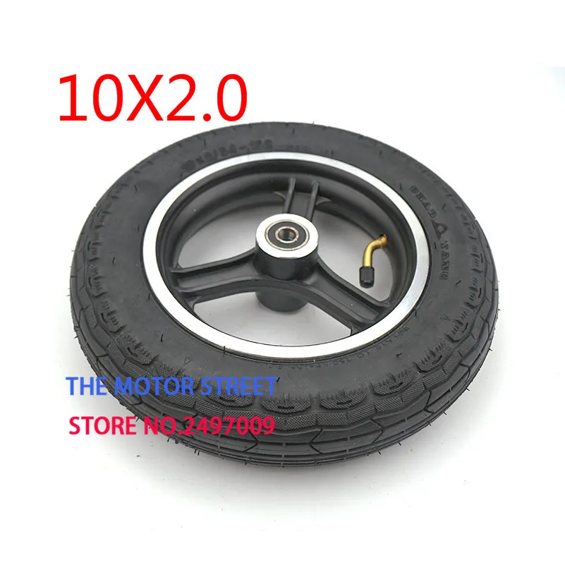 good quality 10x2 inner and outer tire aluminum rims hub for 10inch electric scooter balancing car wheel ATV Quad Go Kart | Автомобили и
