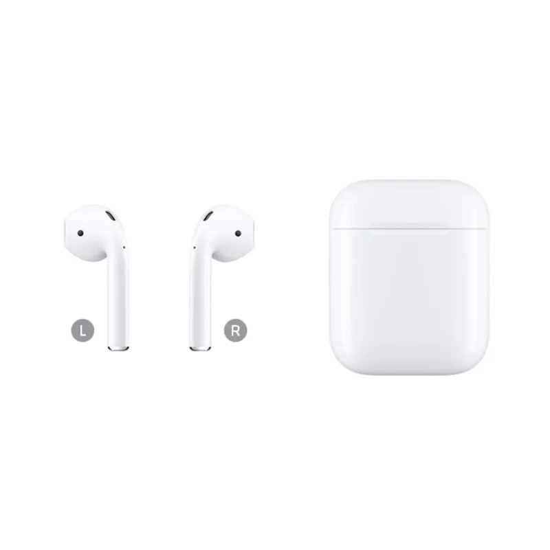 Apple Airpods беспроводные наушники Bluetooth ушные крючки мини портативные гарнитуры для