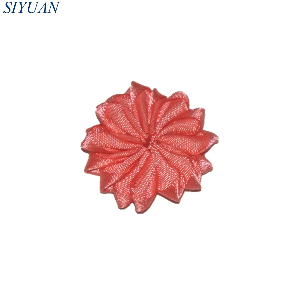 400 шт./лот вы выбираете цвет 3 5 см гладкий Шелковый Атласный мини цветок с 16
