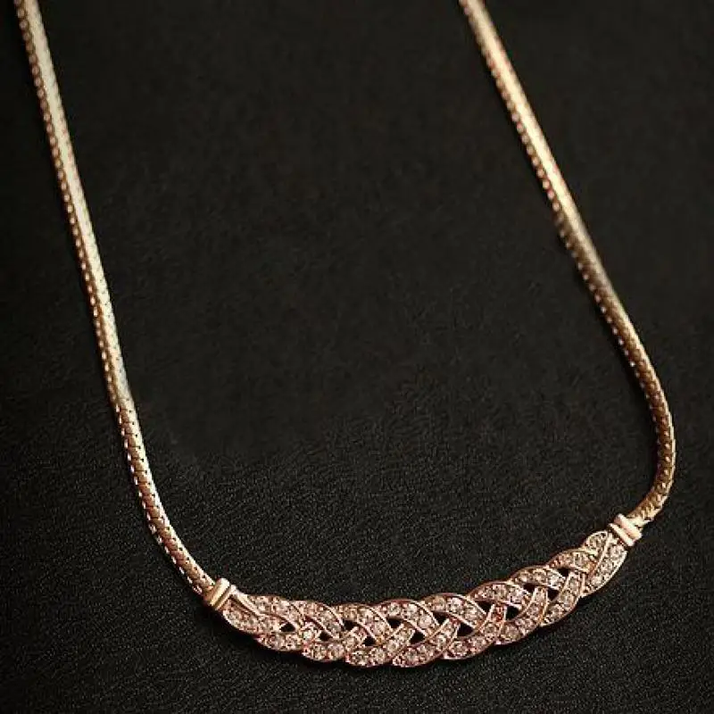 Женское колье-чокер с кристаллами модное ожерелье-чокер подвеской 2017 | Украшения