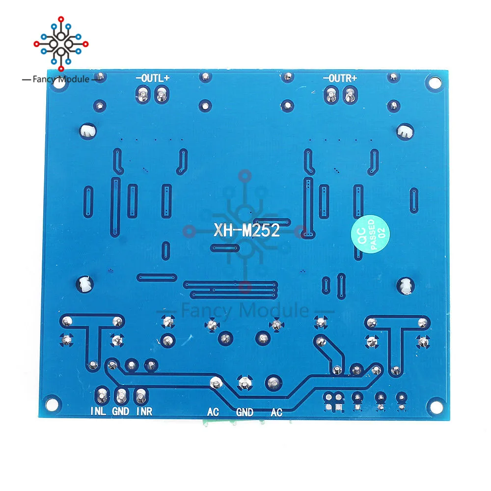 XH-M252 AC 24 в 2x420 Вт стерео TDA8954TH двойной чип класса D цифровое аудио hi-fi усилитель