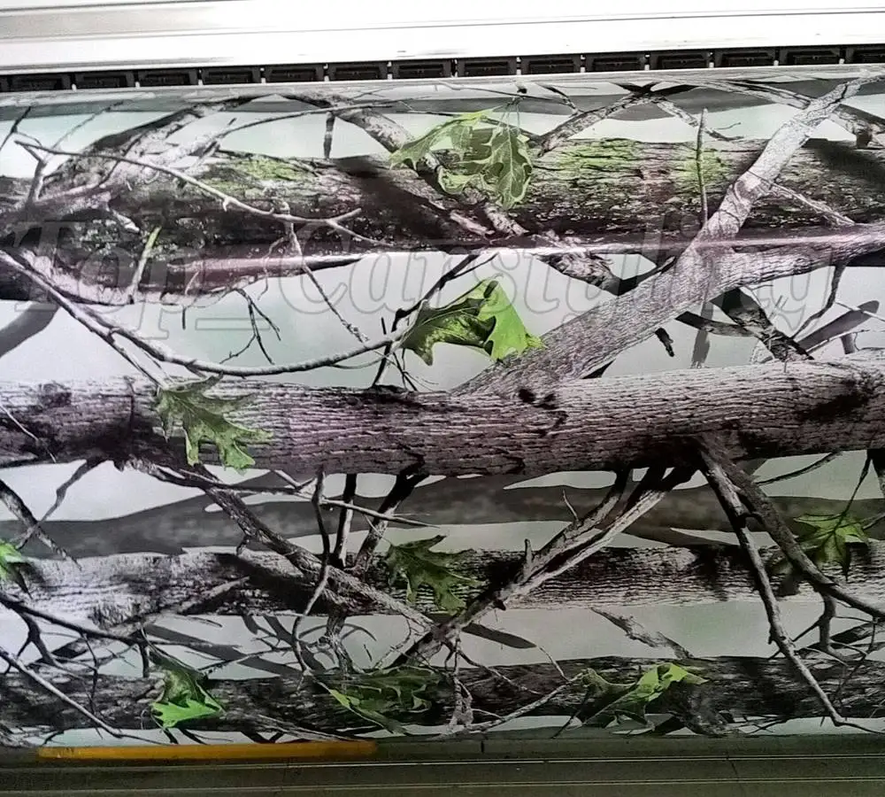 Матовая виниловая пленка Realtree Camo с натуральным листком дерева Весенняя