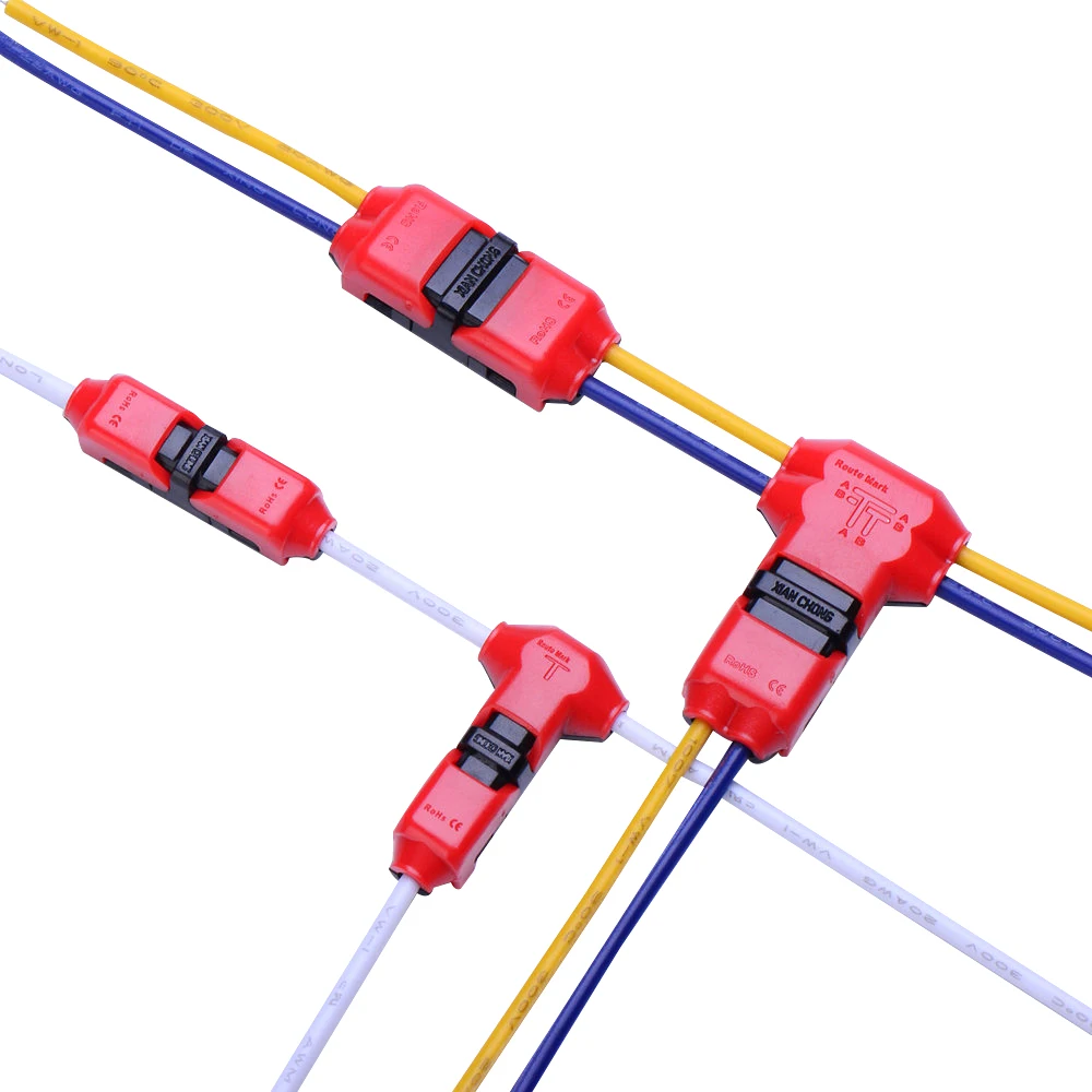 10 шт. быстроразъемный соединитель проводки для светодиодной ленты|connector for