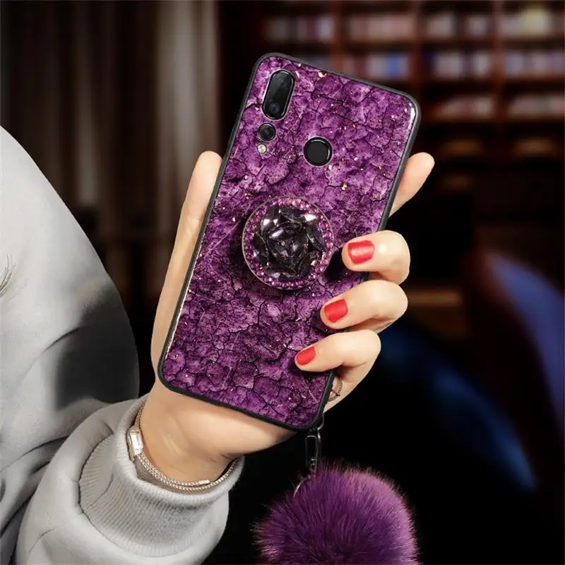 Силиконовый чехол с мраморным блеском для Huawei Y6 2019 P Smart Z Honor 10 Lite 7A 7C 8A Pro 8X 10i 20S 30 30S