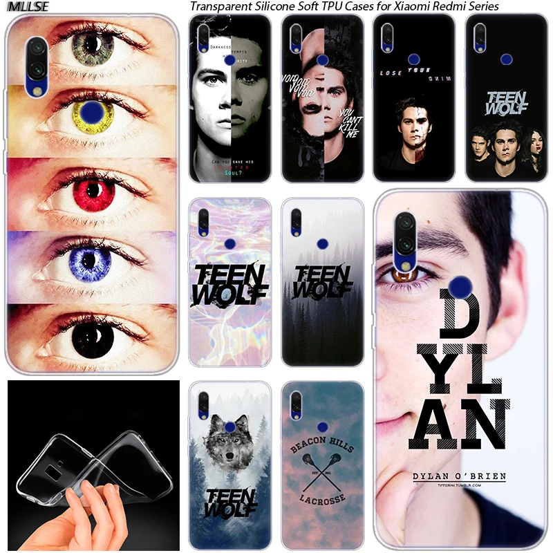 Мягкий силиконовый чехол Teen wolf Stilinski 24 Lahey 11 для Xiaomi Redmi K20 7 7A 5 5Plus 6 6A S2 Note 8 Pro