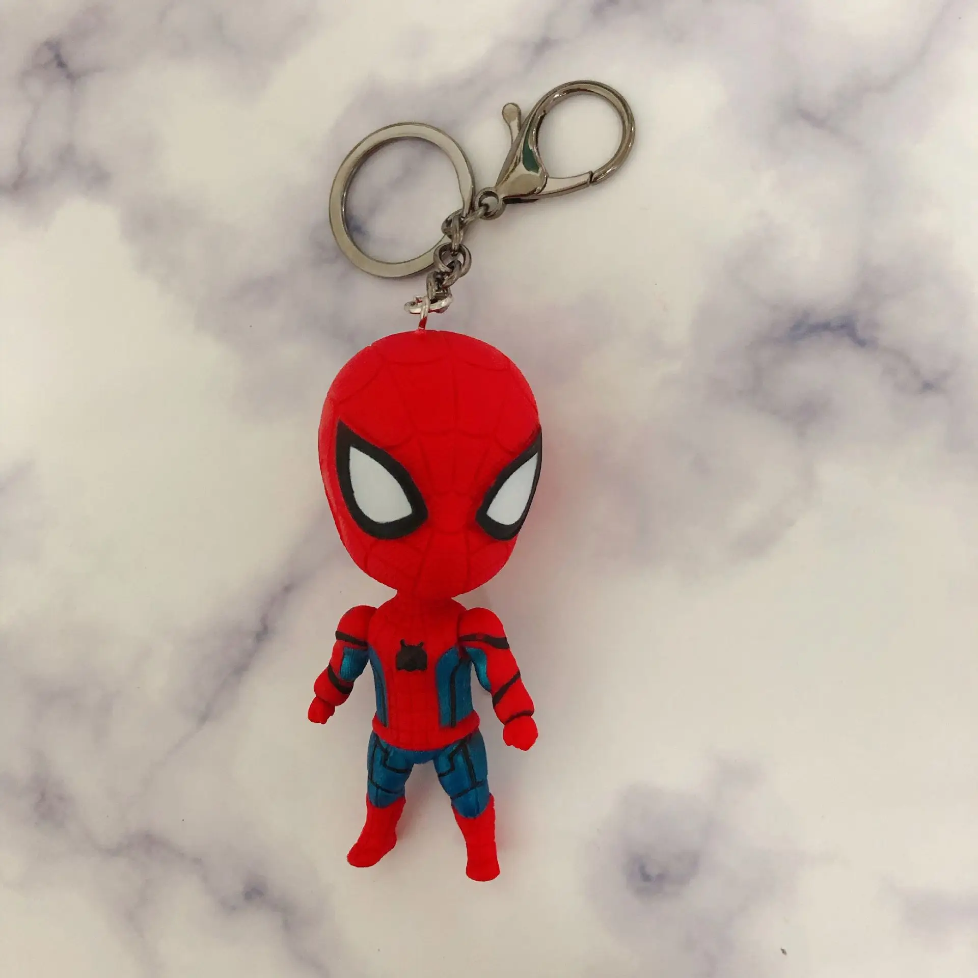 2019 Marvel мультфильм брелок в форме куклы машина для Железный человек Человек паук