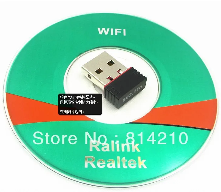 mini 150Mbps USB WiFi Wireless Network Card 802.11 n/g/b LAN Adapter RTL8188CUS COMFAST CF-WU710N Free Shipping with CD driver | Компьютеры
