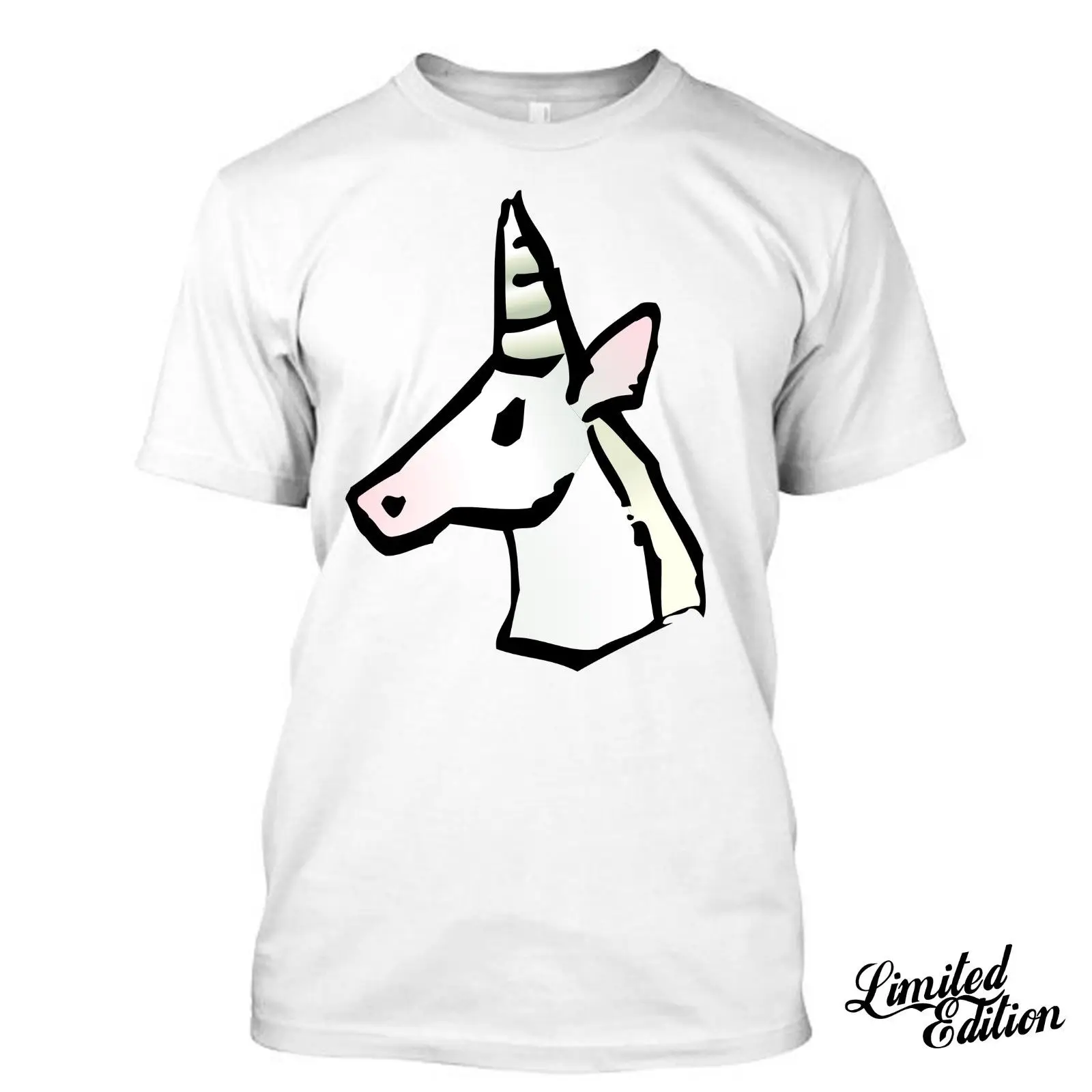 

New Brand-Clothing T Shirts UNICORN I LOVE FUNNY T Shirt Tees Summer Fashion