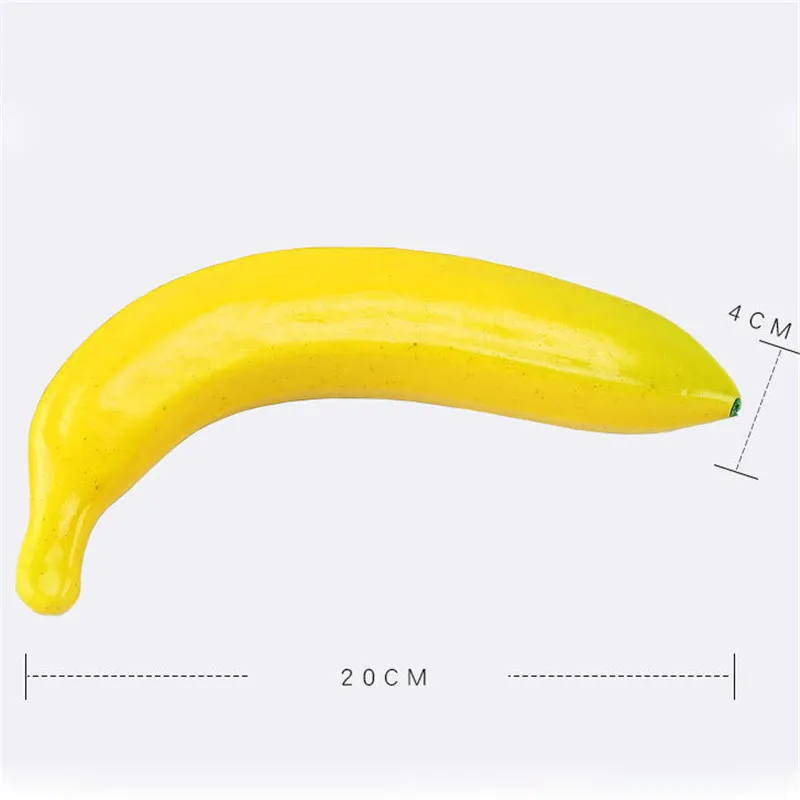 Foam Fake Fruit Banana Plastic Artificial Home Decor Party Accessories Photography Props | Дом и сад