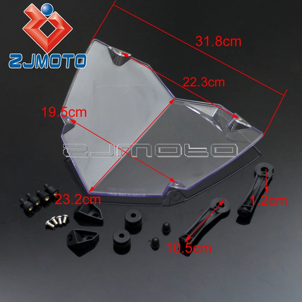 Прозрачная защита фар для BMW R1200GS WC 2013 UP R 1200 GS K50 ADV 2014 Передняя защитная крышка