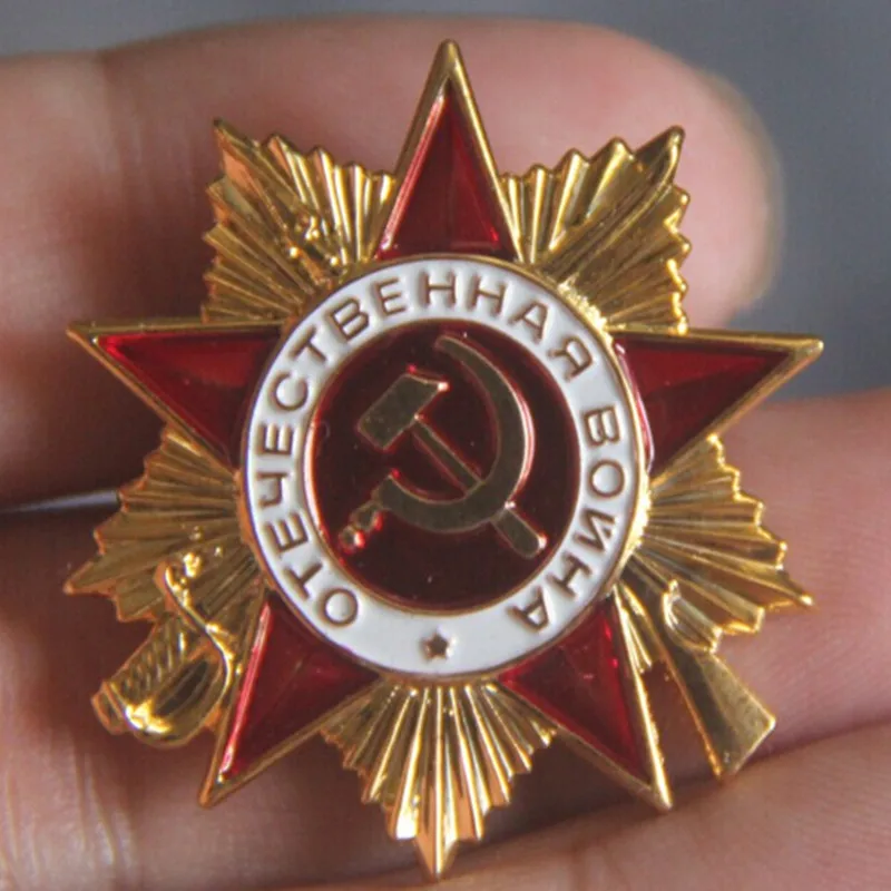 4 шт. значок советской пятизвездочной Второй мировой войны эмблема на воротник