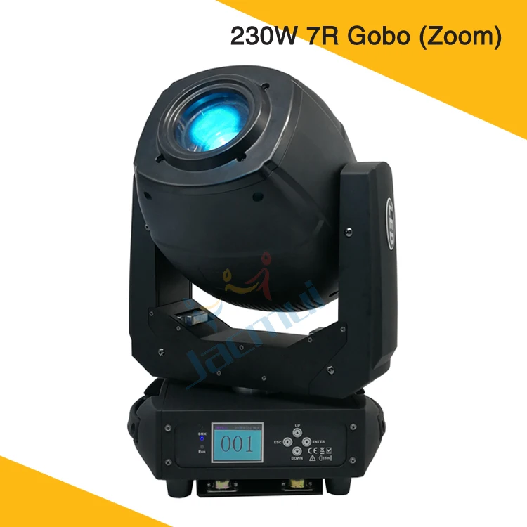Новый дизайн Zoom функция 7R Gobo освещение 230 Вт движущаяся голова луч пятно диско