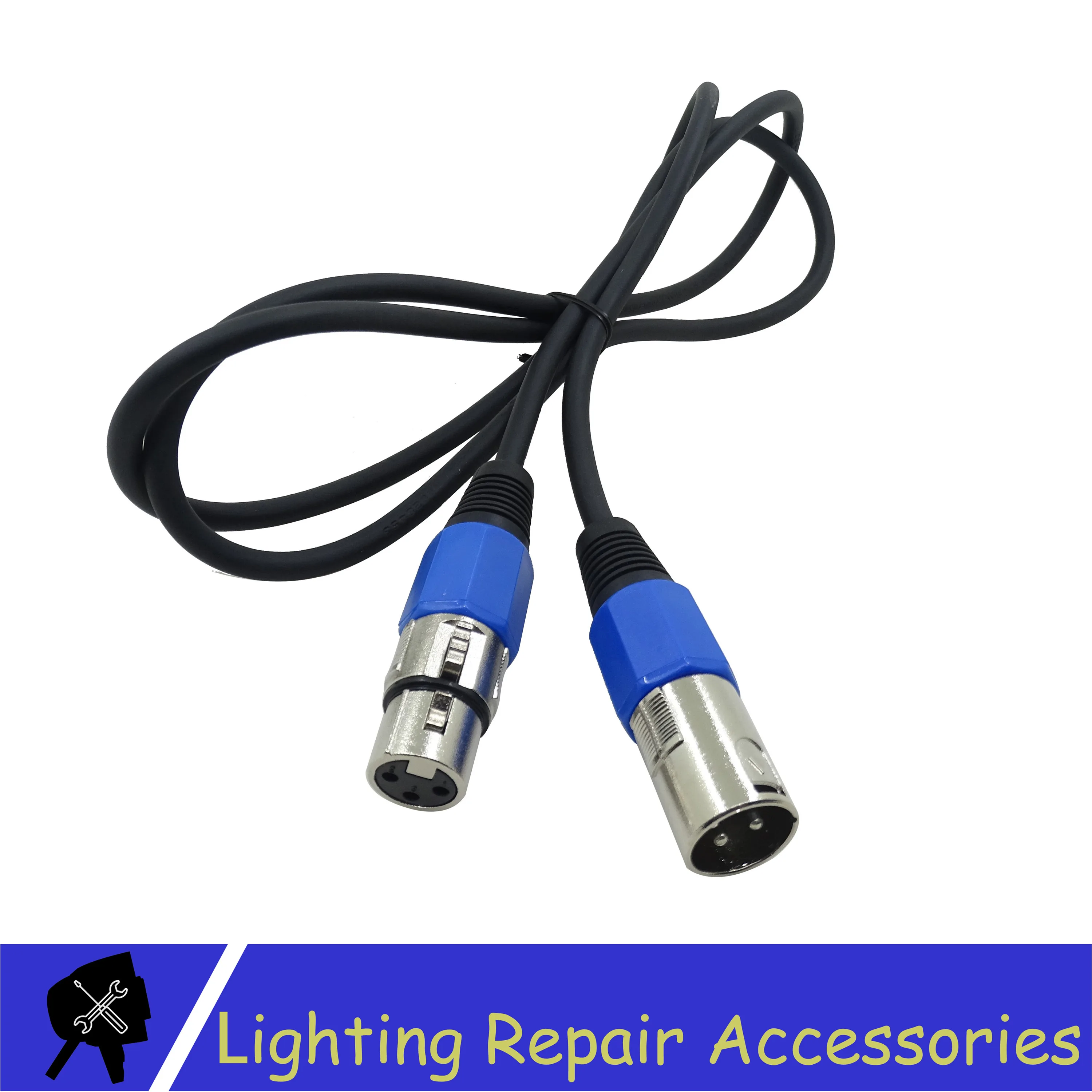 3 PIN DMX сигнальная линия 1 м/5 м/10 м/15 м/20 м кабель используемый для светодиодных