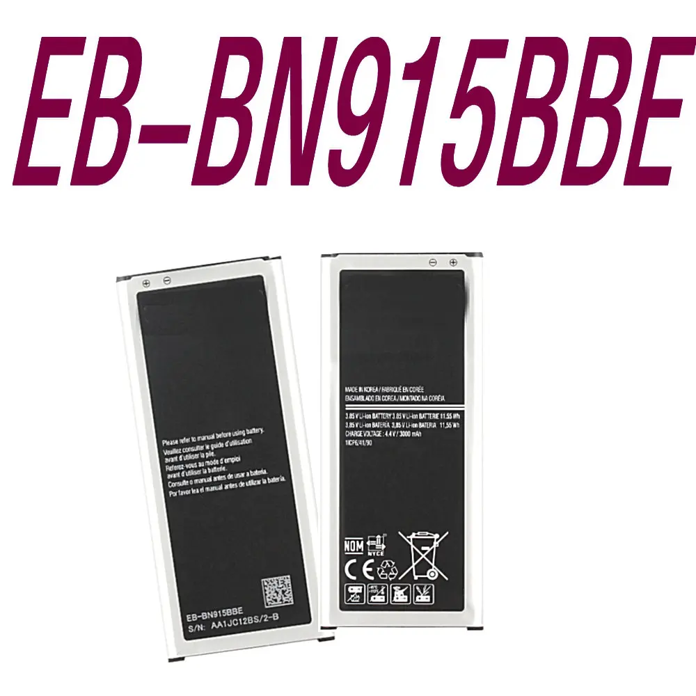 3000 мАч EB BN915BBE для samsung GALAXY Note Edge N9150 N915K L FY D F S G9006V SM N915G Замена батареи высокого