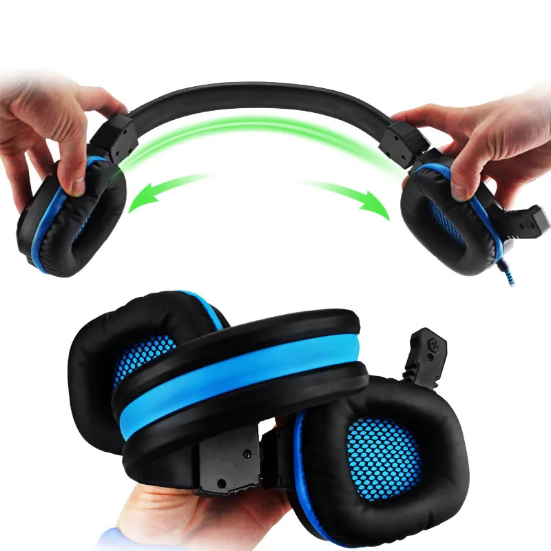 Canleen R8 стерео игровая гарнитура глубокие басы компьютерные игровые наушники с