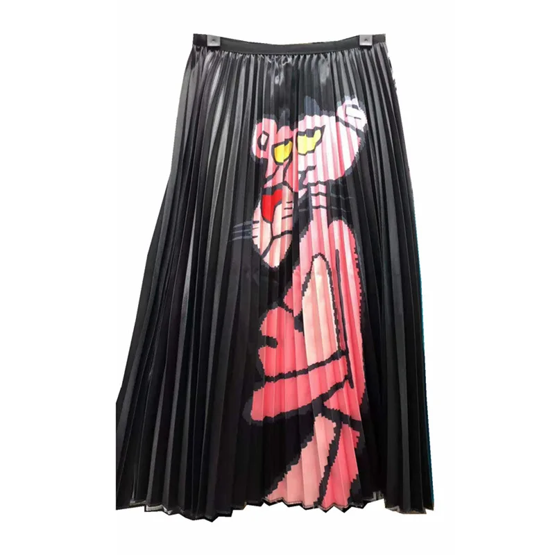 Весна осень Новое поступление женские юбки в европейском стиле с принтом из