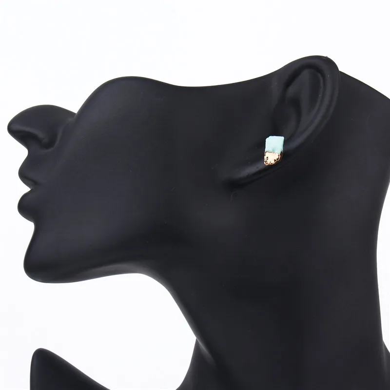 Женский пирсинг уха шпильки небольшие серьги геометрической формы для женщин