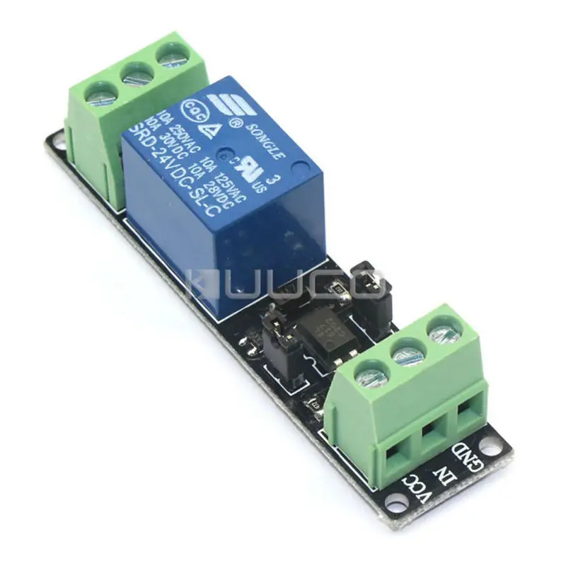 5 PCS/LOT High efficiency Load Controller DC 24V relay module/relay switch/Low/high Voltage Control # 090059 | Обустройство дома