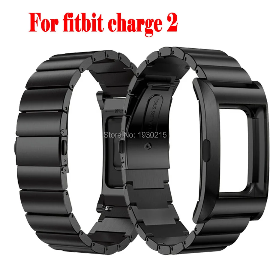 1:1 оригинальный дизайн металл + корпус для fitbit заряд 2 трекер смотреть диапазон