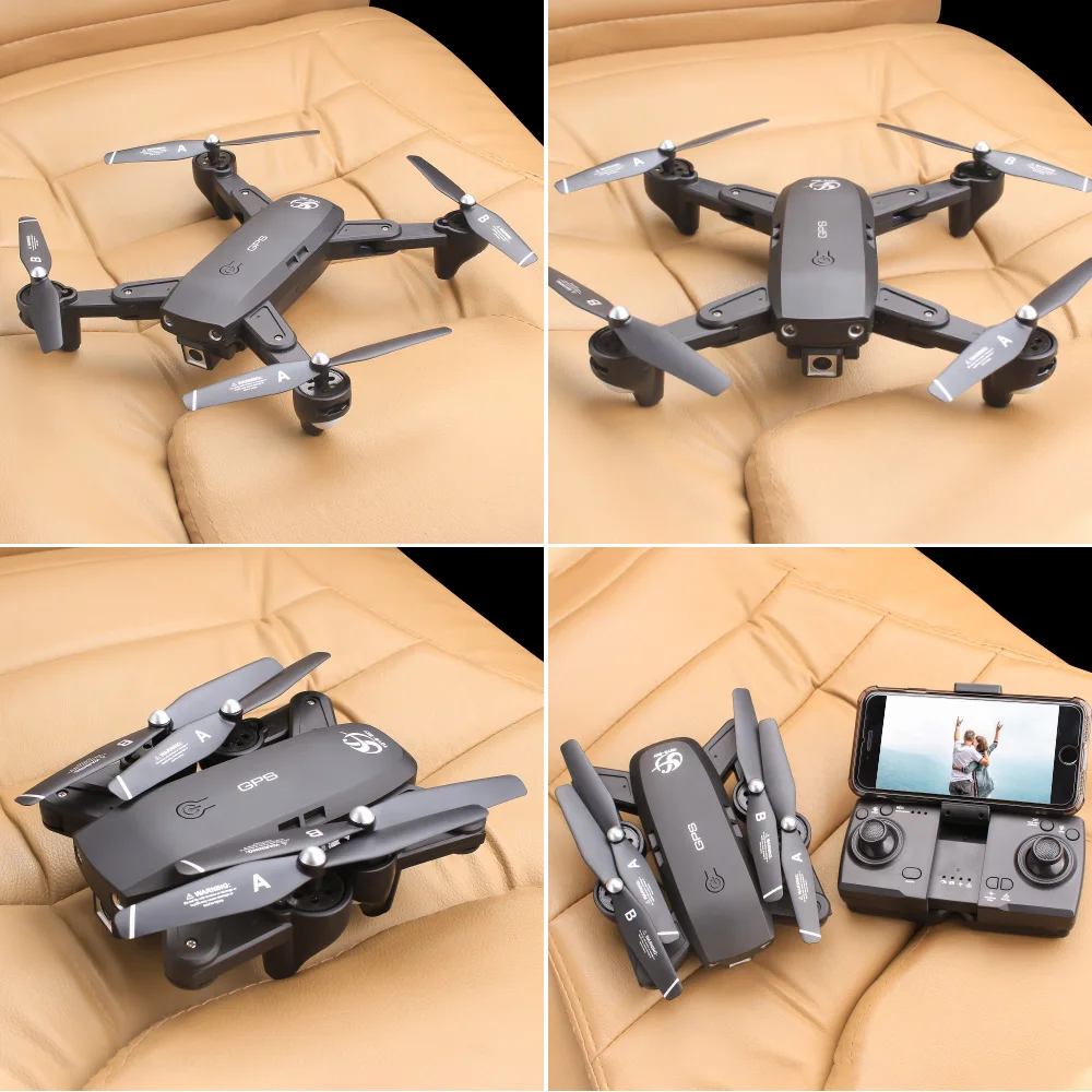 S166 GPS Дрон динамический Следуйте WiFi FPV 5G с Камера 1080P 18 мин Время полета