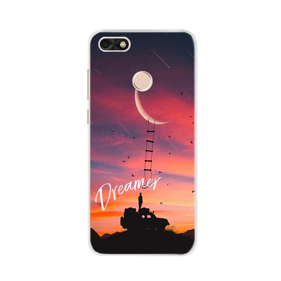 Бежевый Чехол для huawei Nova Lite SLA-L22 RU Version, мягкий чехол из ТПУ, силиконовый милый чехол для huawei Nova Lite, чехол 5,0" - Цвет: Бежевый