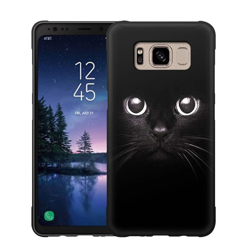 Чехол EiiMoo для телефона Samsung Galaxy S8 Active силиконовый мягкий чехол накладка с