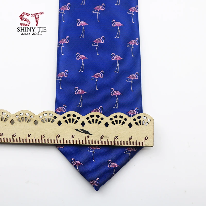 Formal Men's Tie Polyester 6CM Flamingo Elephant Print Animal Neck For Men Business Causal Fashion Party Wedding Accessories |