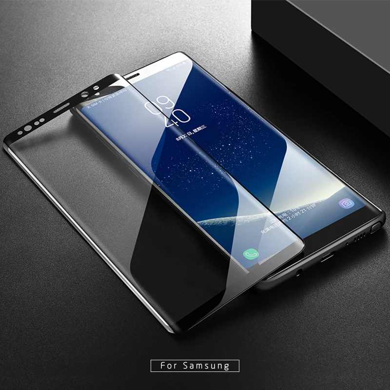 Защитная пленка для экрана Samsung Galaxy S9 S8 Plus S10 закаленное стекло с полным покрытием