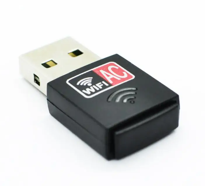 802.11ac 600 Мбит/с нано-размер беспроводной wifi USB адаптер ПК сетевая карта двухдиапазонный 5 ГГц адаптер Lan USB Ethernet приемник AC Wi-Fi