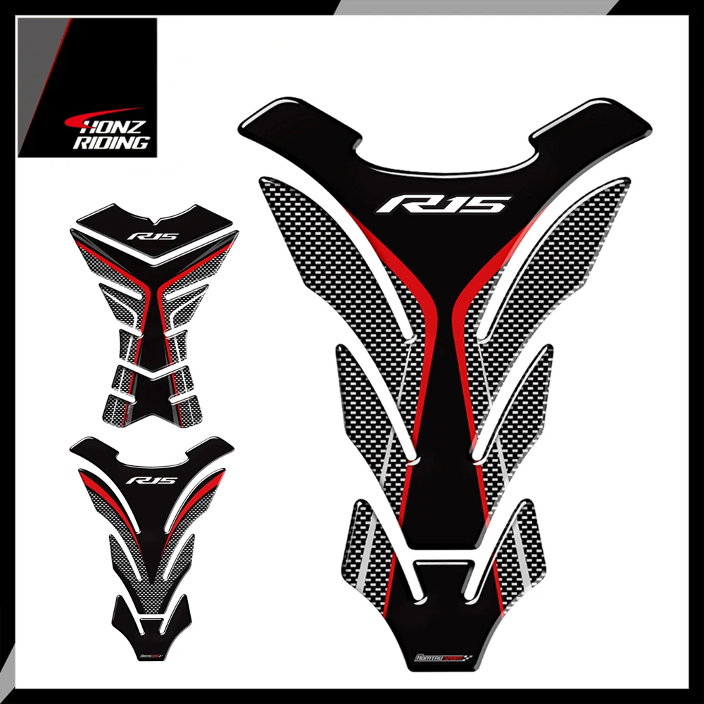 Для Yamaha R15 YZF-R15 Tankpad 3D мотоциклетная Защитная Наклейка на бак для газа | Автомобили