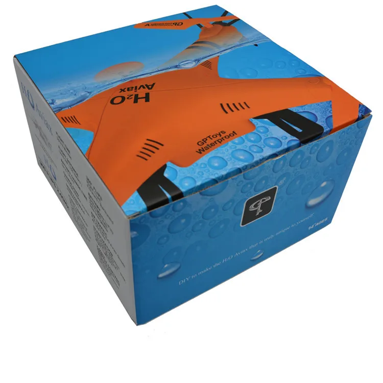GPtoys H2o Водонепроницаемый мини Дрон 2 4 ГГц 4CH RC вертолет 3D выворот 6 Axis Gyro Безголовый