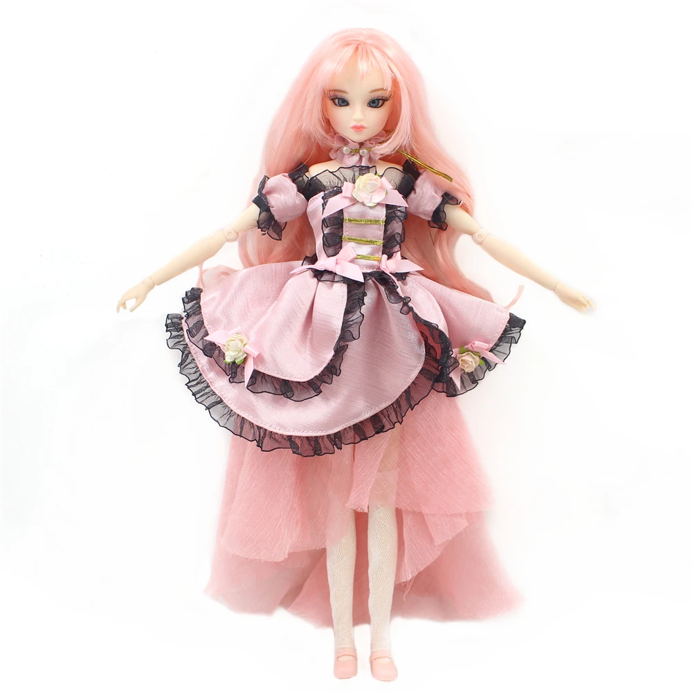 1/6 BJD MMGirl шарнирная одежда для тела обувь и головной убор модные игрушки внутри