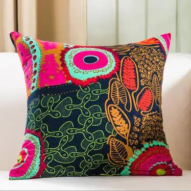 

Impressionist pattern Cotton Linen Pillowcase Decorative Pillows Cushion Use For Home Sofa Car Office Almofadas Cojines