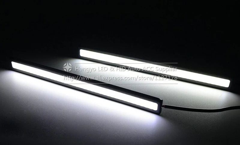 2 шт. 17 см Cob светодиодный автомобильный Стайлинг 12 в дневной свет 20 Вт DRL Высокая