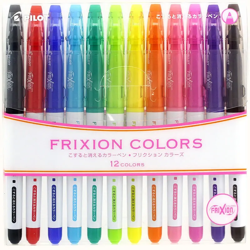6 шт. 12 японский пилот стираемая цветная ручка для воды FRIXION Color S SFC 10M ручки