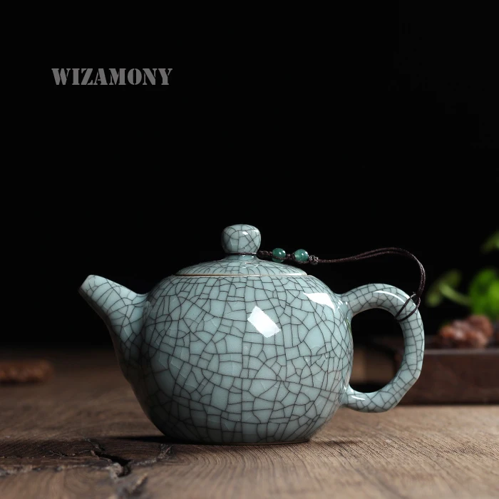 240 ml gorąca sprzedaż trzask glazury brat pieca Longquan seledyn Zisha ceramika sztuka TayShi porcelany gliny yixing antyczne czajnik