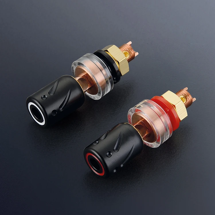 4 шт. Hifi viborg BP 603 99.995% чистая медь клемма для колонок|post|post socketspost termination |