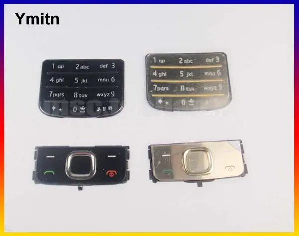 Новые черные/Серебристые/золотистые клавиатуры для главного меню Ymitn NOKIA 6700 6700C|menu