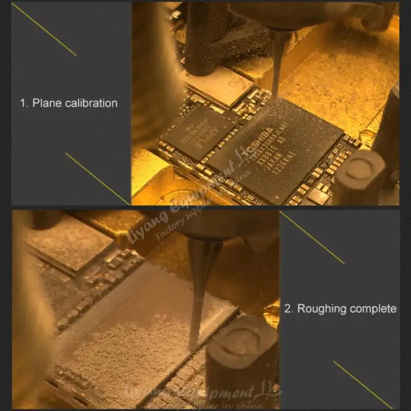 IC удаление прессформы для iPhone ремонт фрезерный станок с ЧПУ | Инструменты