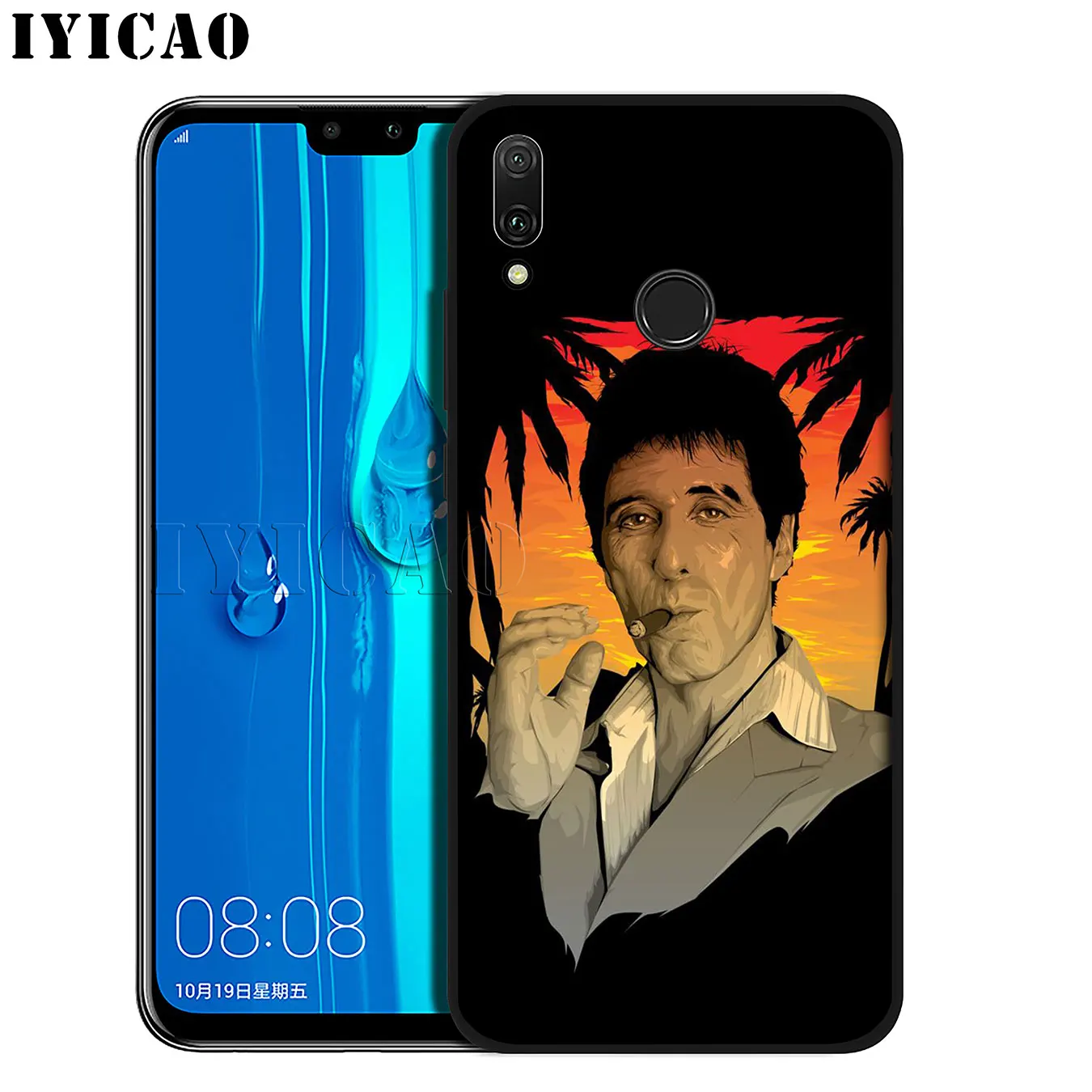 Scarface Tony Montana Luxury High-end Protector Soft Case for Huawei Mate 30 20 10 Pro Nova 5I 5T 5 4 4E 3i 3 2i Lite Smart |
