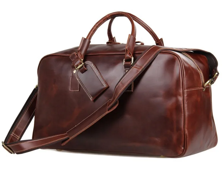 

Travel Duffle Bag For Man Vintage Fashion Large Capability Tote Weekend Bags 2019 Male Designer Handbag Laptop Business Bags