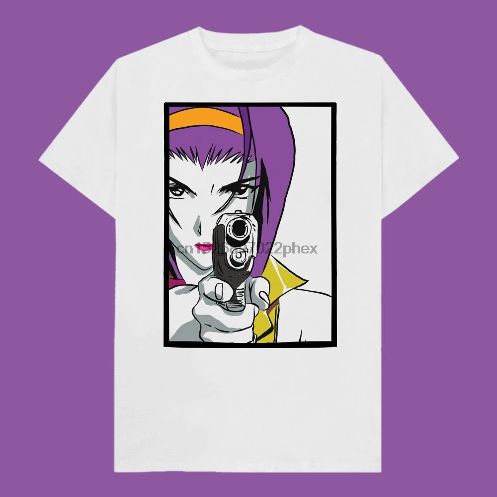 Футболка Faye from Cowboy Bebop в стиле аниме поп арт футболка унисекс Мужская
