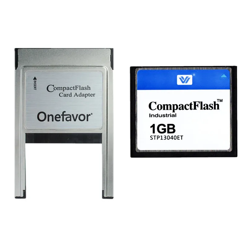 10PCS/LOT 128MB 256MB 512MB 1GB 2GB 4GB Compact Flash Card Industrial CF Memory card With PCMCIA adapter Type II & Type I