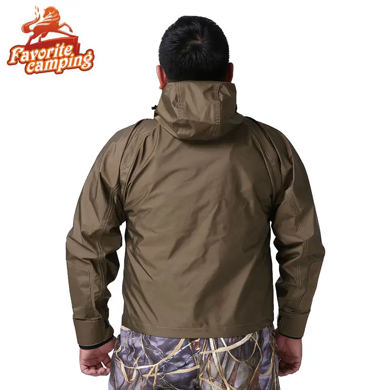 Отдых на природе Рыбалка Куртка Мужчины Открытый Тактические Водонепроницаемая