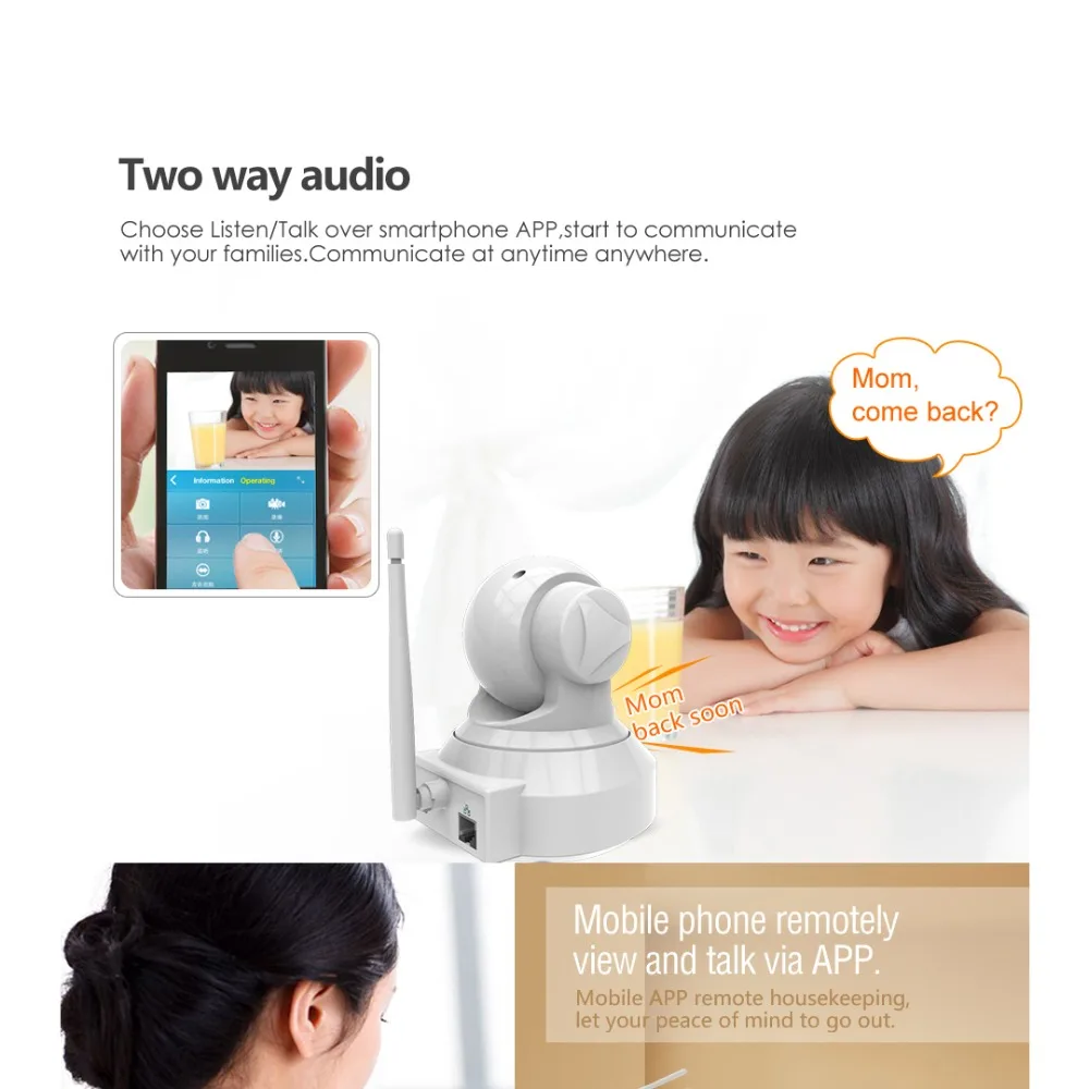 VStarcam HD 720P Wifi IP камера с использованием Приложения eye4 CCTV Wifi камера с поддержкой карты 128 ГБ, беспроводная камера ночного видения P2P Onvif Cam C7837WIP