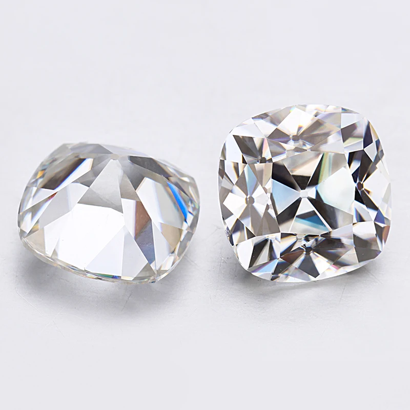 Камень с муассанитом 5 Х5 мм для изготовления ювелирных изделий|stones for jewelry|stones jewelry